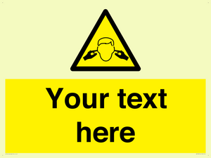 Custom Noise Hazard Sign